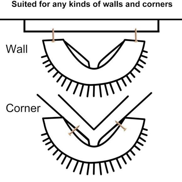 Cat Corner Groomer‎ Black - Picture 5 of 11
